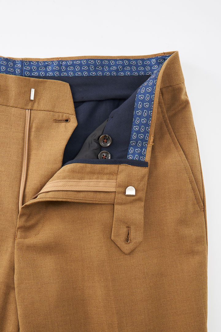 SST&C Caramel Slim Fit Suit Trousers | 0212209007  (Outlet)_8