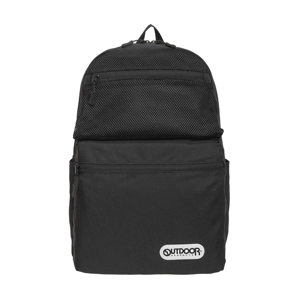 【OUTDOOR】風格前線-14吋電腦後背包-黑色 OD225009BK