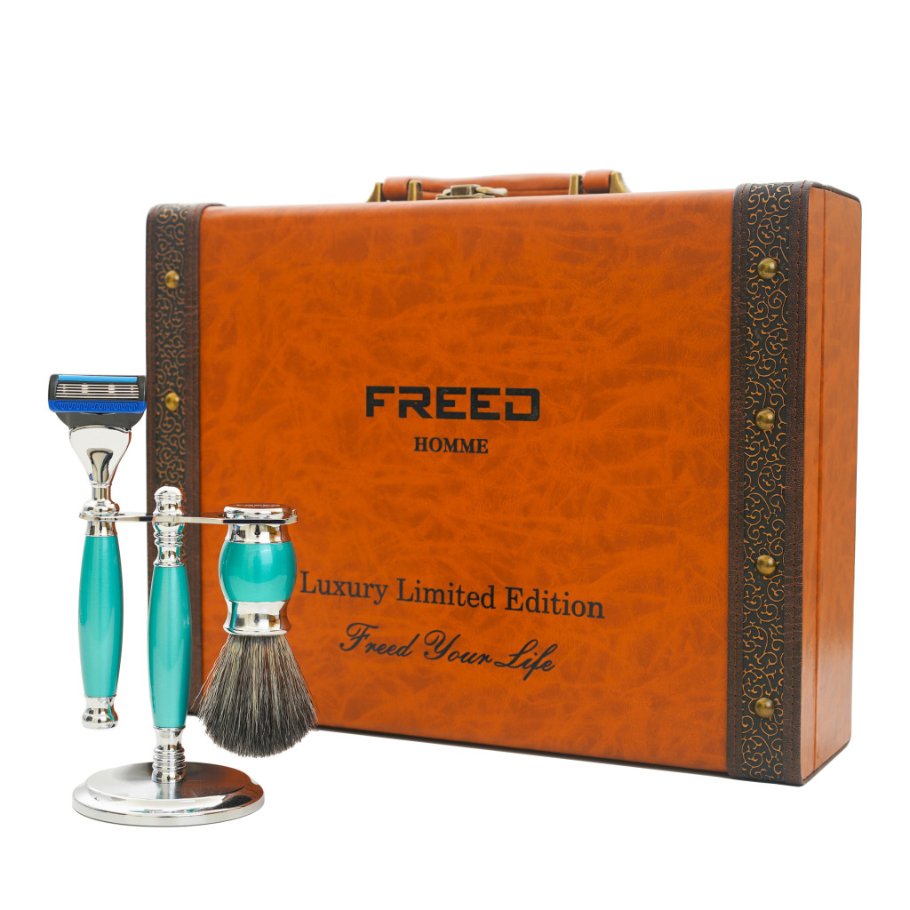 【FREED】兩週年特仕款 豪華典藏版刮鬍刀禮盒 - 湖水綠_0