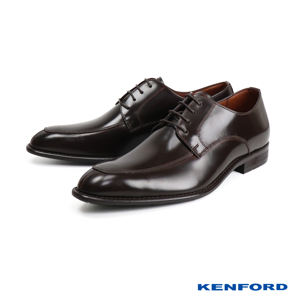 【KENFORD】紳士經典商務裙飾德比鞋 深棕色(KB47-DBR)