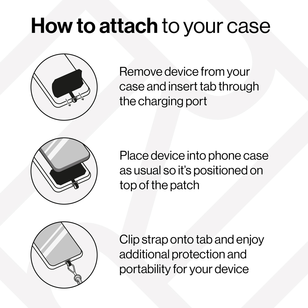 R&F 手機掛鍊 - 金色_2