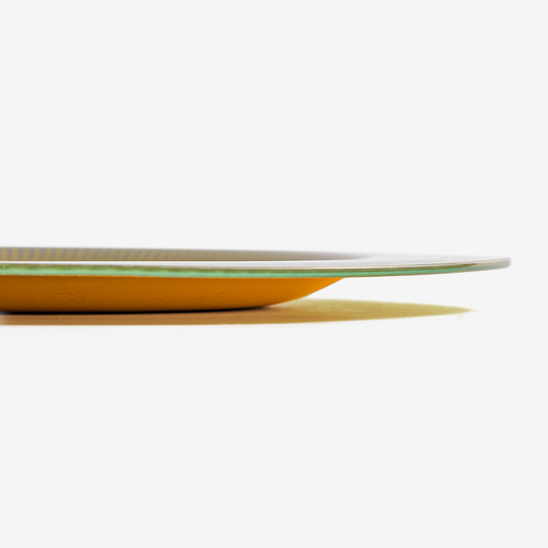 WAGA 金邊花蕊 30.5cm 玻璃圓盤│單品_1