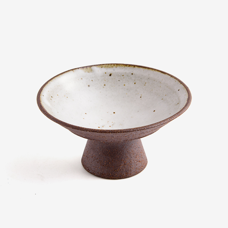 職人 霜霧銅釉 11cm 陶瓷高腳盤︱單品_0