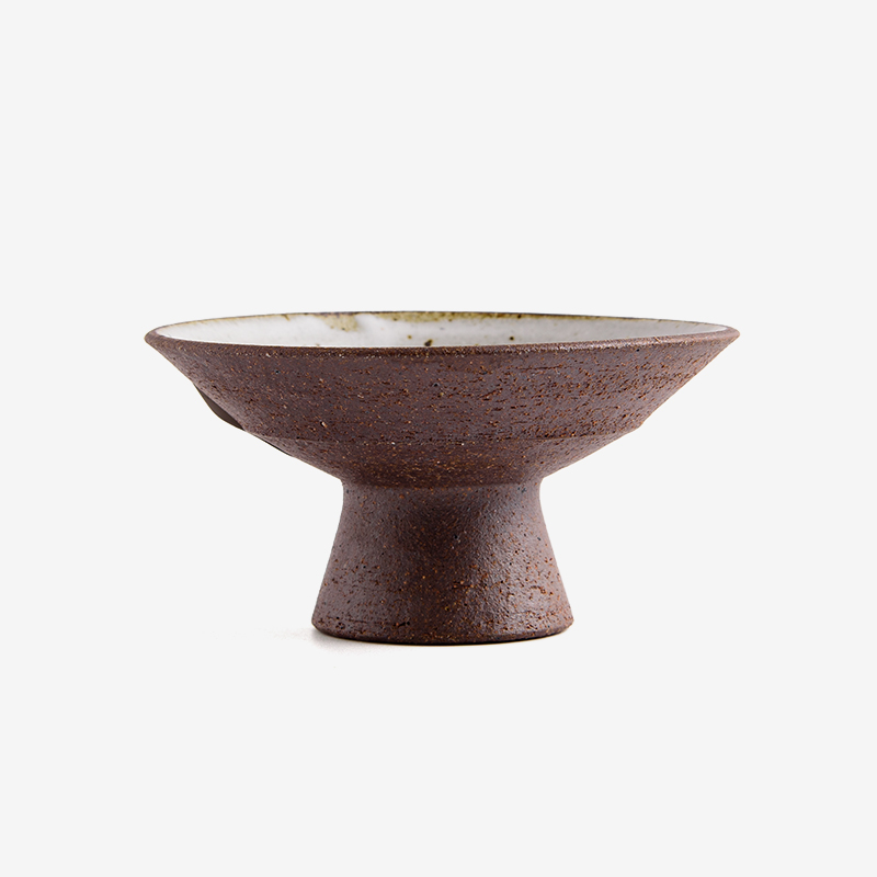 職人 霜霧銅釉 11cm 陶瓷高腳盤︱單品_1
