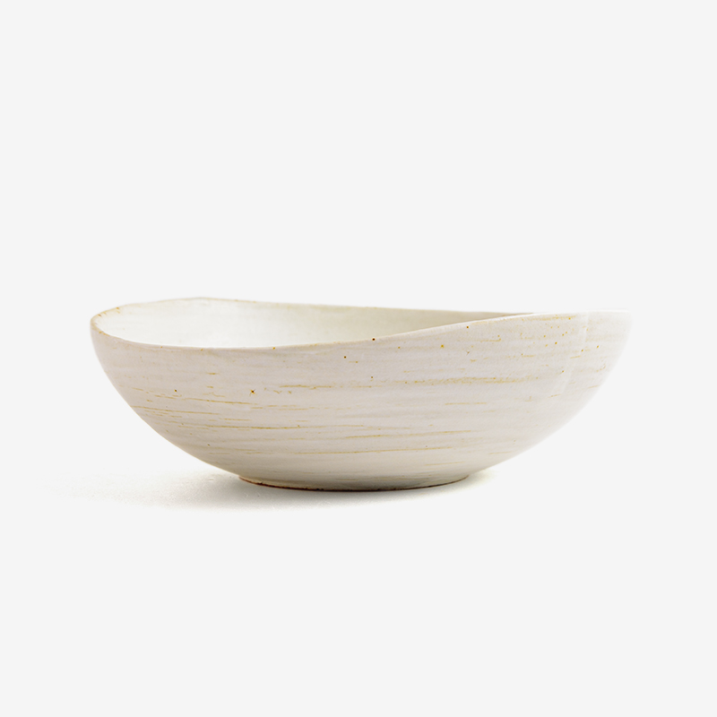 職人 手捻灰雪 16.5cm 陶瓷淺盤︱單品_1