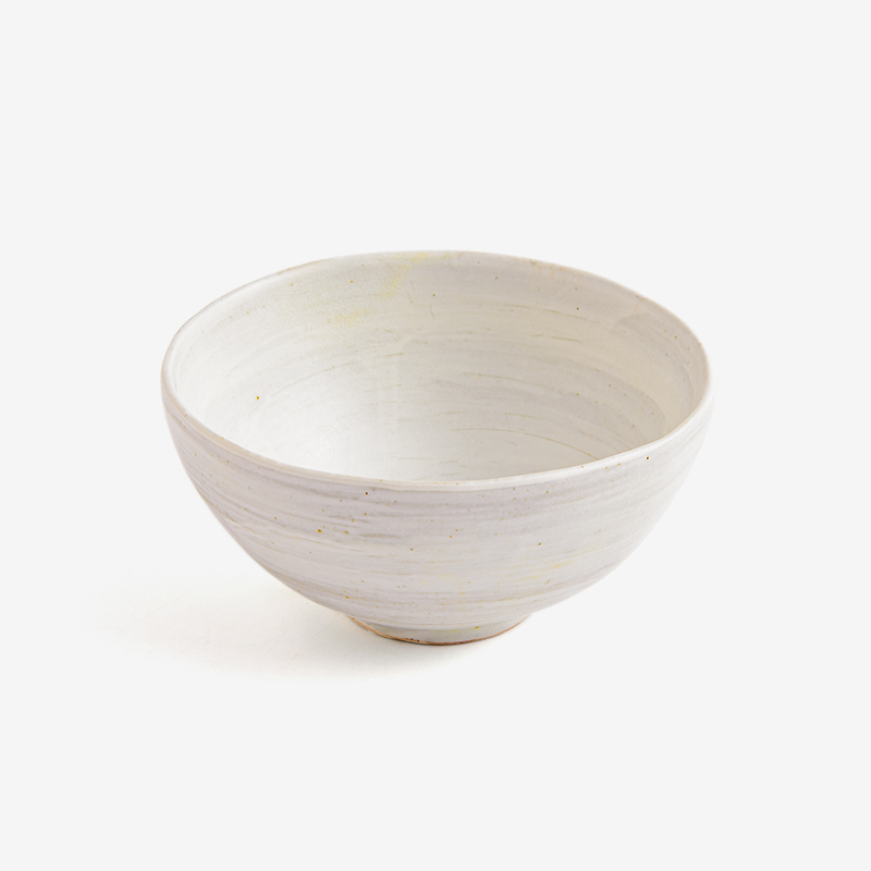 職人 手捻灰雪 12cm 陶瓷碗︱單品_0