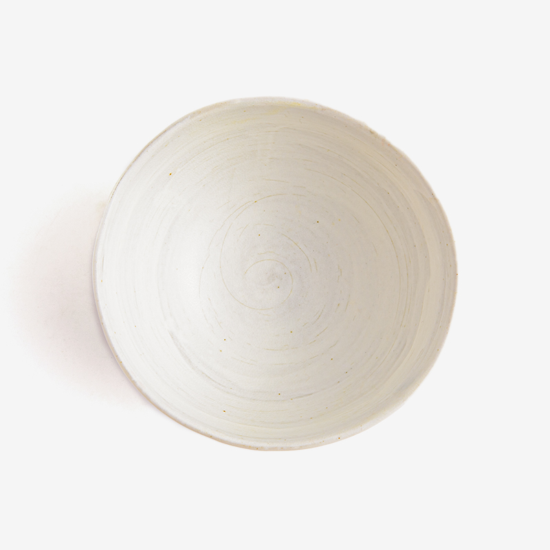 職人 手捻灰雪 12cm 陶瓷碗︱單品_2