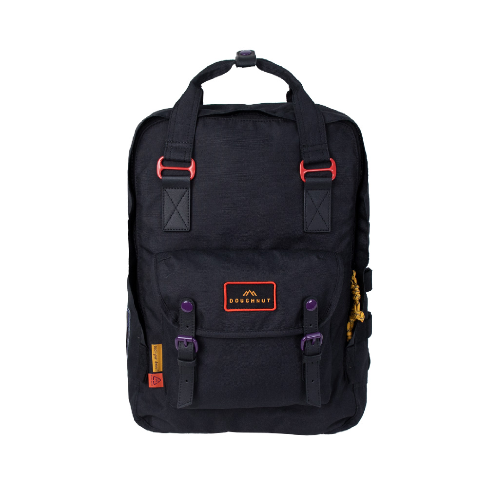 Macaroon Large - Happy Camper Series 15＂黑