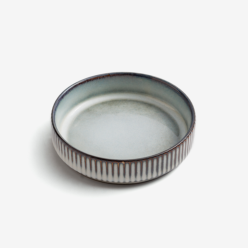 Ice Crack 23cm Ceramic Plate_0