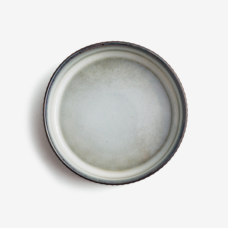 Ice Crack 23cm Ceramic Plate_2