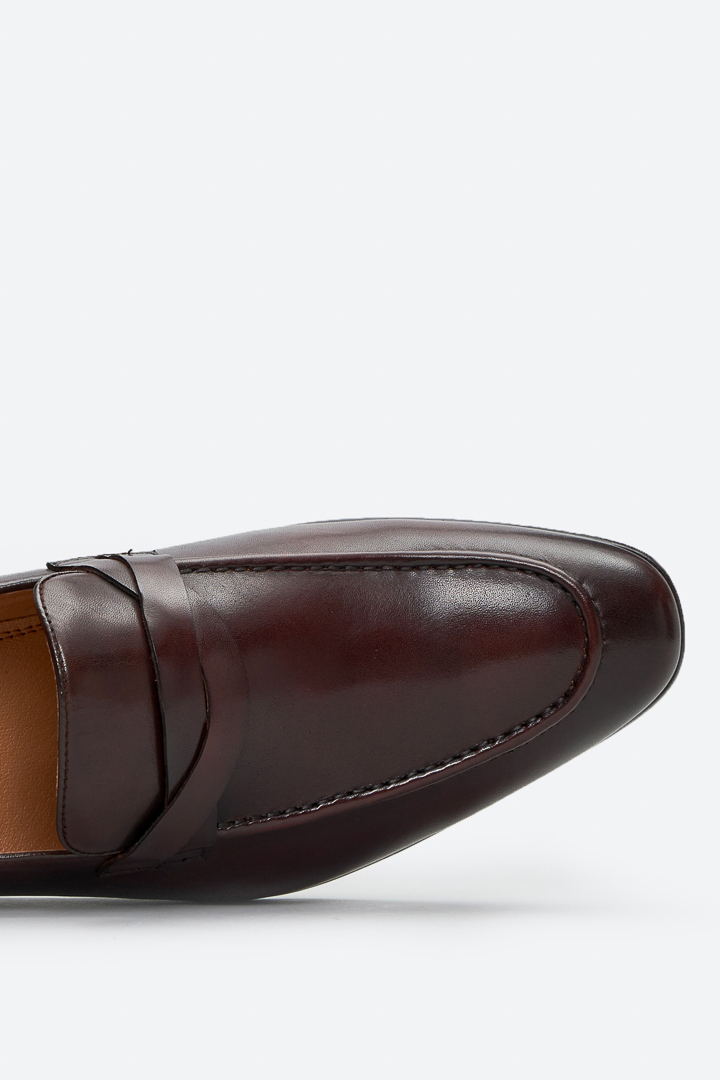SST&C Dark Brown Loafers | 1312209004  (Outlet)_3