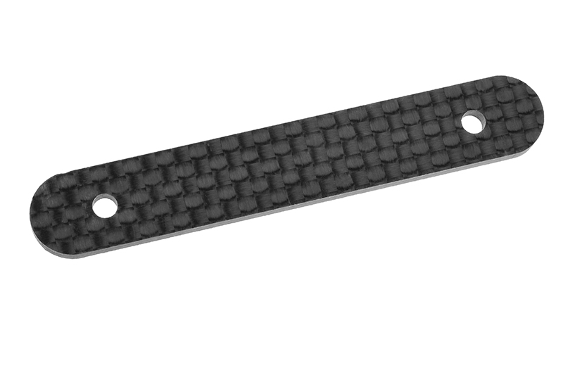 C-00180-257  Shock Stay Stiffener - Rear - fits part C-00180-105 - Graphite 2.5mm - 2 pcs_0