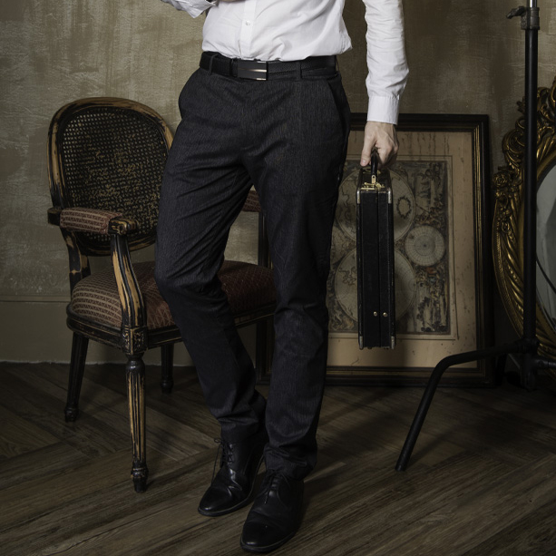 【PROFI】MHC001 Manhattan 2.0 Cool-yarn Multi-pockets Smart Casual Functional Pants – Grey Black_1
