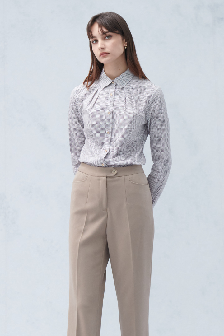 SST&C Warm Autumn Geometric Print Shirt | 7562210002  (Outlet)_2