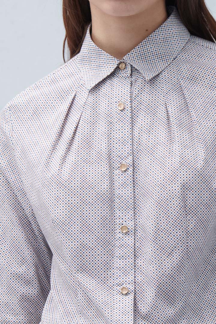 SST&C Warm Autumn Geometric Print Shirt | 7562210002  (Outlet)_6