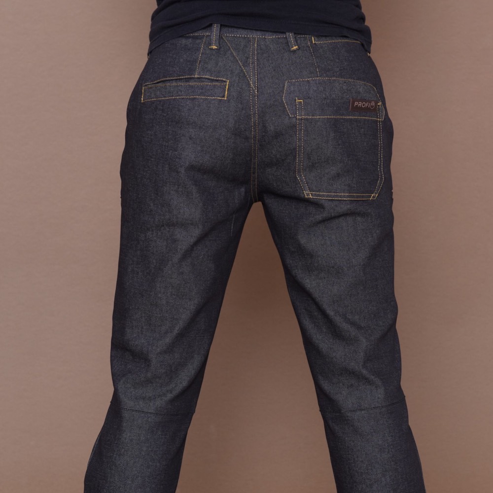 【PROFI】MO005 Moscow Super-resistant Multi-pockets Mid-rise Straight Functional Denim Pants_2