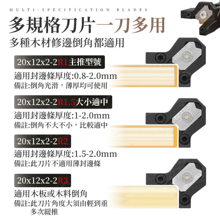 封邊條圓弧修邊器 多規格 手動修邊 導角器 除毛刺木工工具 封邊條修邊器 木板去毛刺刨刀【ZQ0405】《約翰家庭百貨_4
