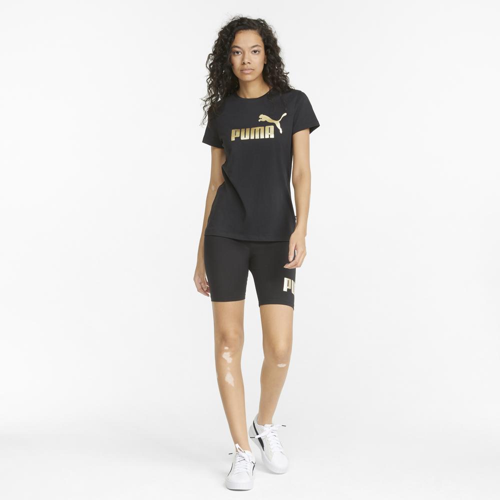 PUMA 基本系列ESS+ Metallic短袖T恤 女性_4