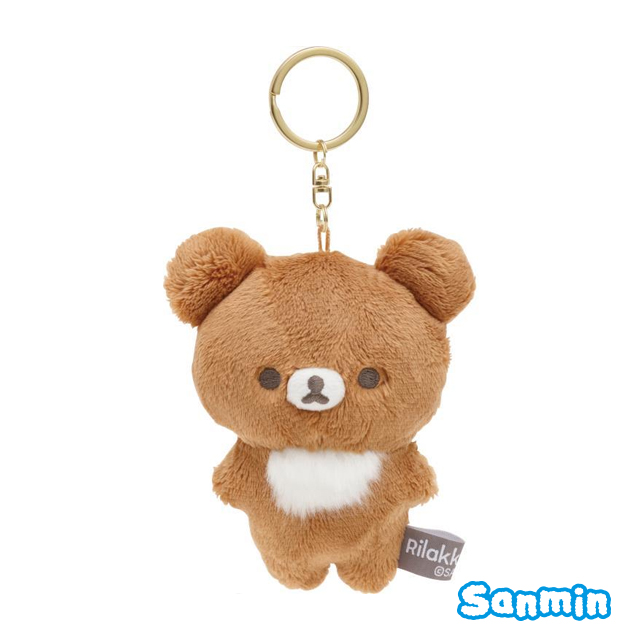 【Rilakkuma/拉拉熊】20周年新樣貌系列-小小熊鑰匙圈公仔_0
