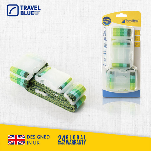 【TravelBlue】Crossed Luggage Strap 十字型行李束帶 TB-042_2