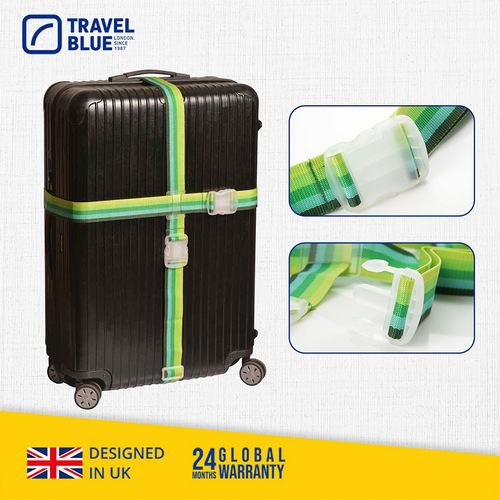 【TravelBlue】Crossed Luggage Strap 十字型行李束帶 TB-042_3