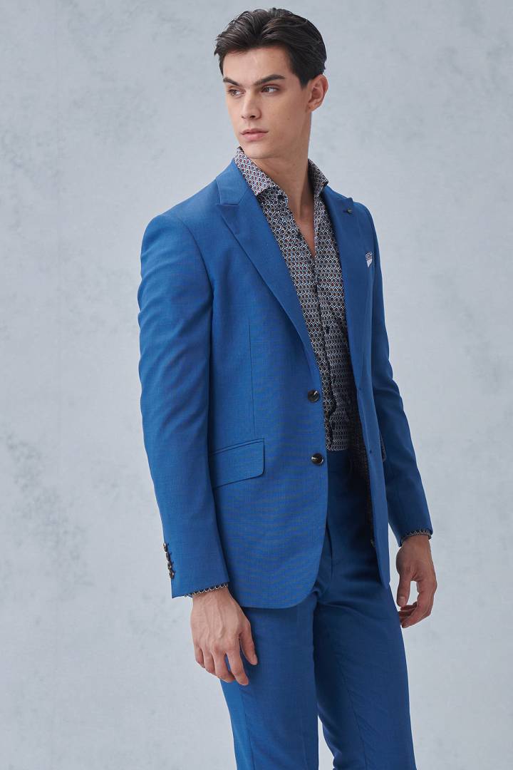 SST&C Light Blue Tailor'S Suit Jacket | 0112211004  (Outlet)_2