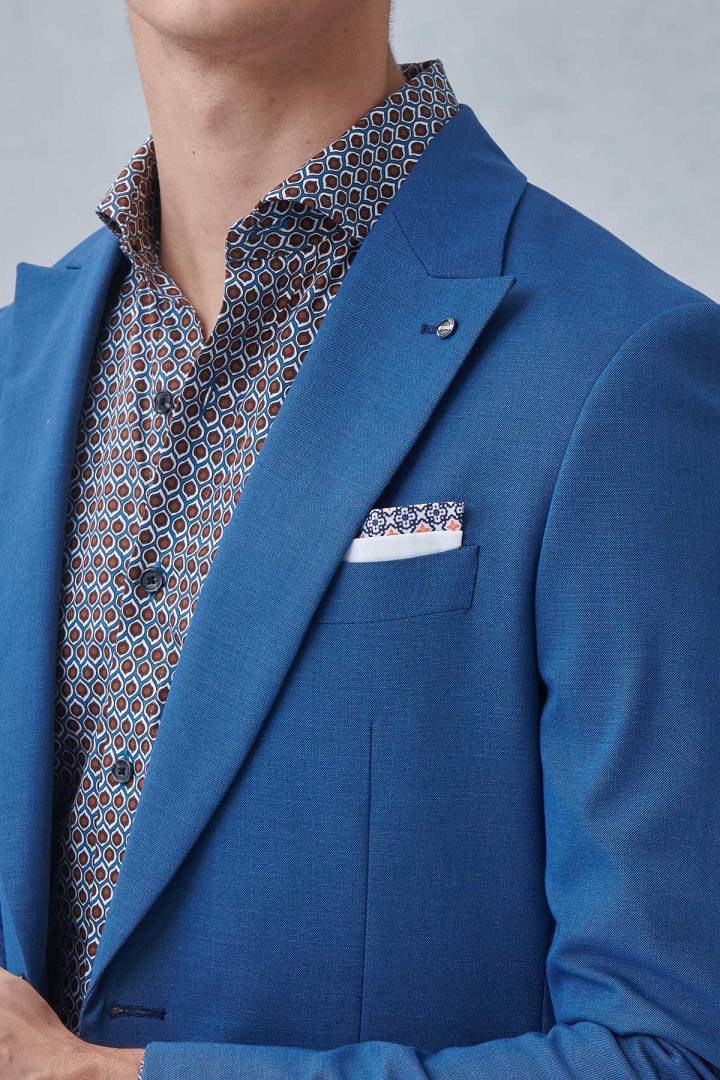 SST&C Light Blue Tailor'S Suit Jacket | 0112211004  (Outlet)_5