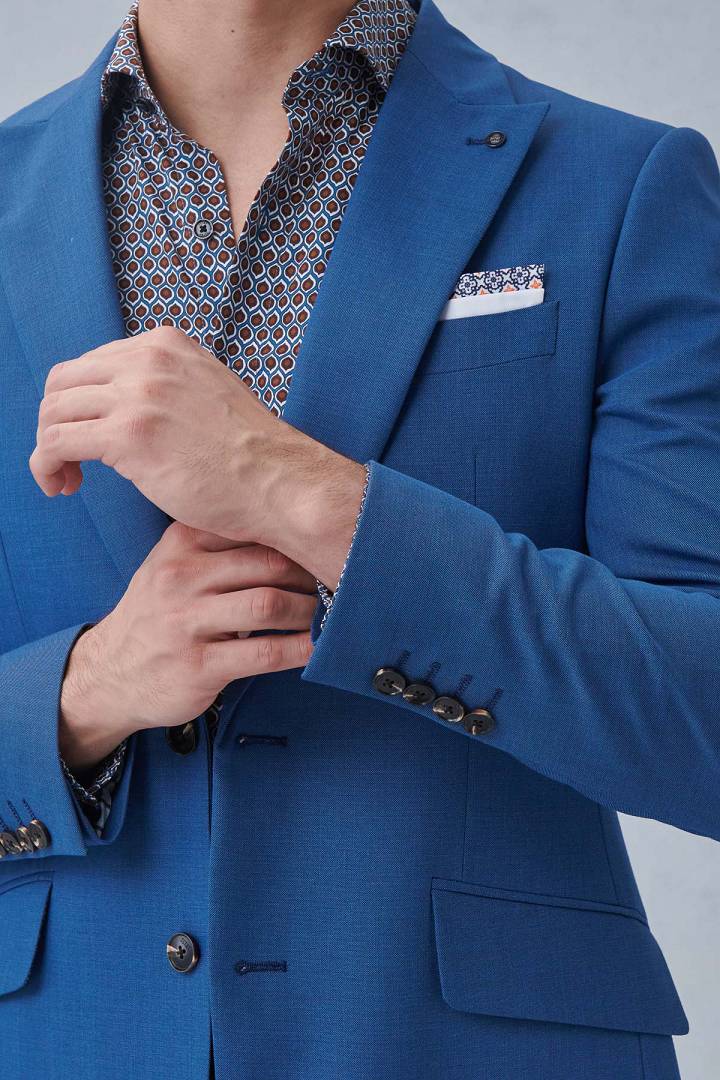 SST&C Light Blue Tailor'S Suit Jacket | 0112211004  (Outlet)_6