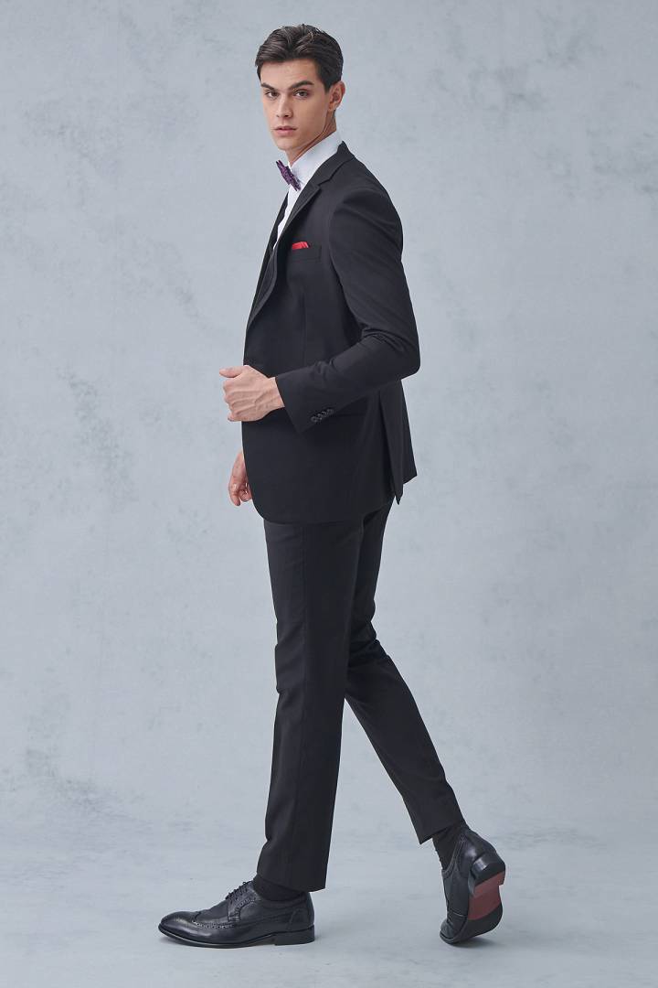 SST&C #網路獨買款  黑色修身晚宴服外套 | 0112211006 (outlet)_3