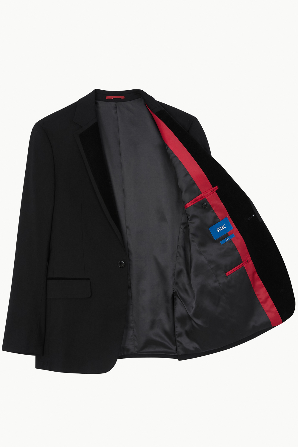 SST&C #網路獨買款  黑色修身晚宴服外套 | 0112211006 (outlet)_9