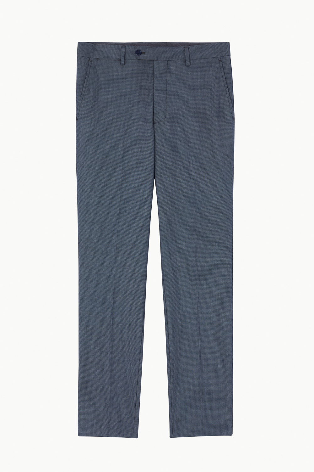 SST&C Navy Check Pattern Tailor'S Suit Trousers | 0212211003  (Outlet)_7