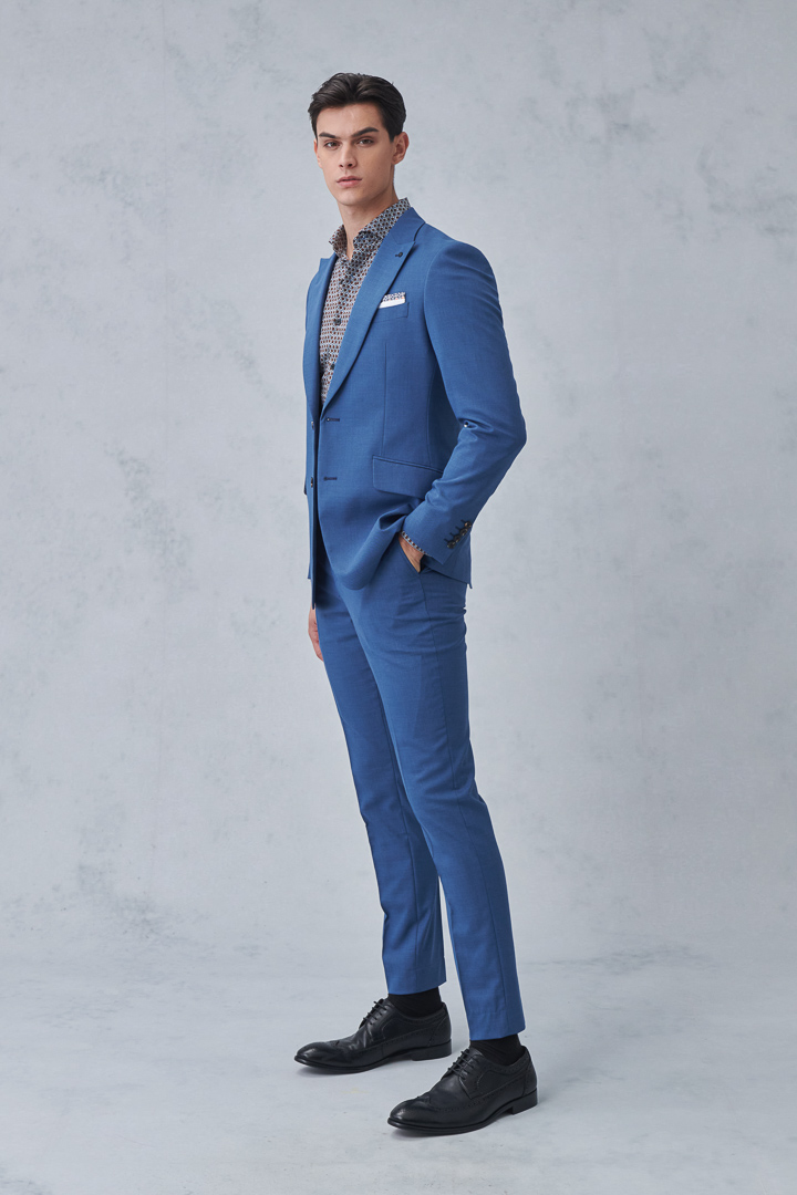 SST&C Light Blue Tailor Suit Trousers | 0212211004  (Outlet)_2