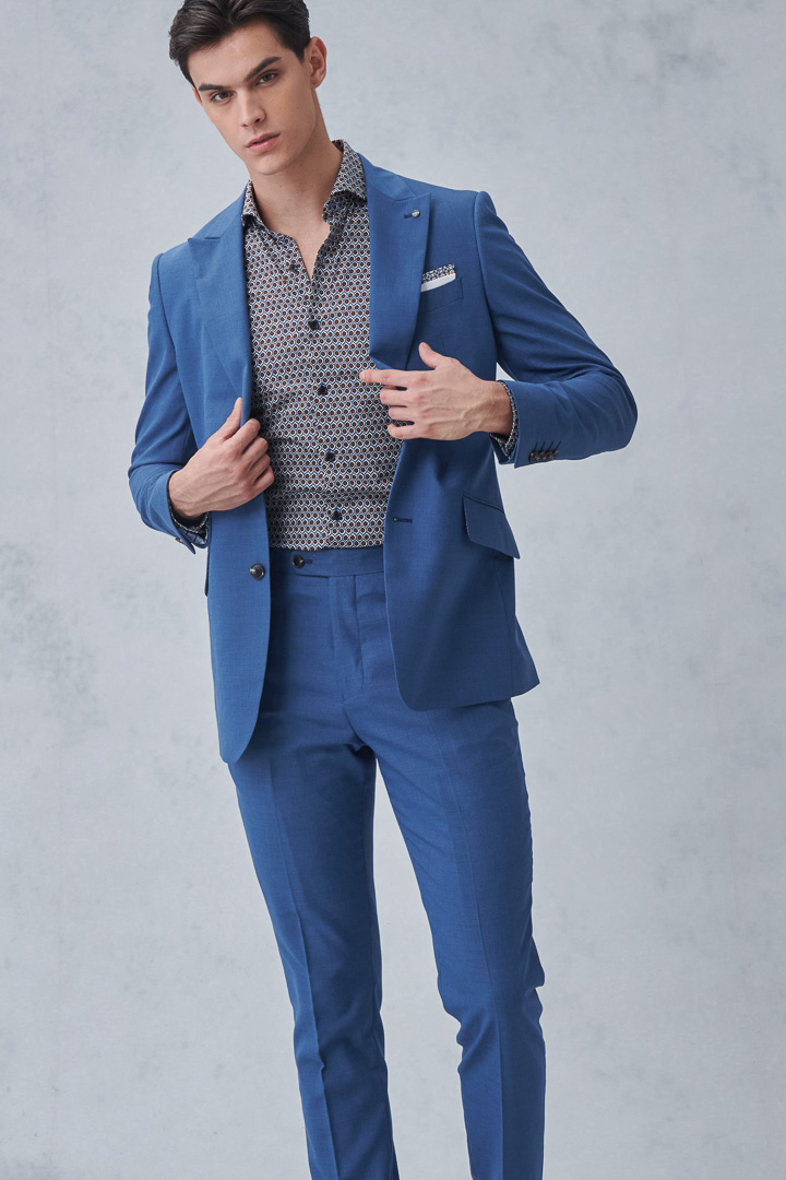 SST&C Light Blue Tailor Suit Trousers | 0212211004  (Outlet)_5