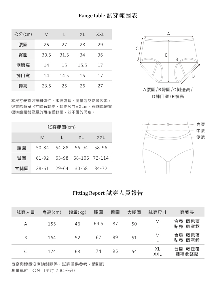 竹炭中高腰滑面生理褲6色-VC維娜407036_9