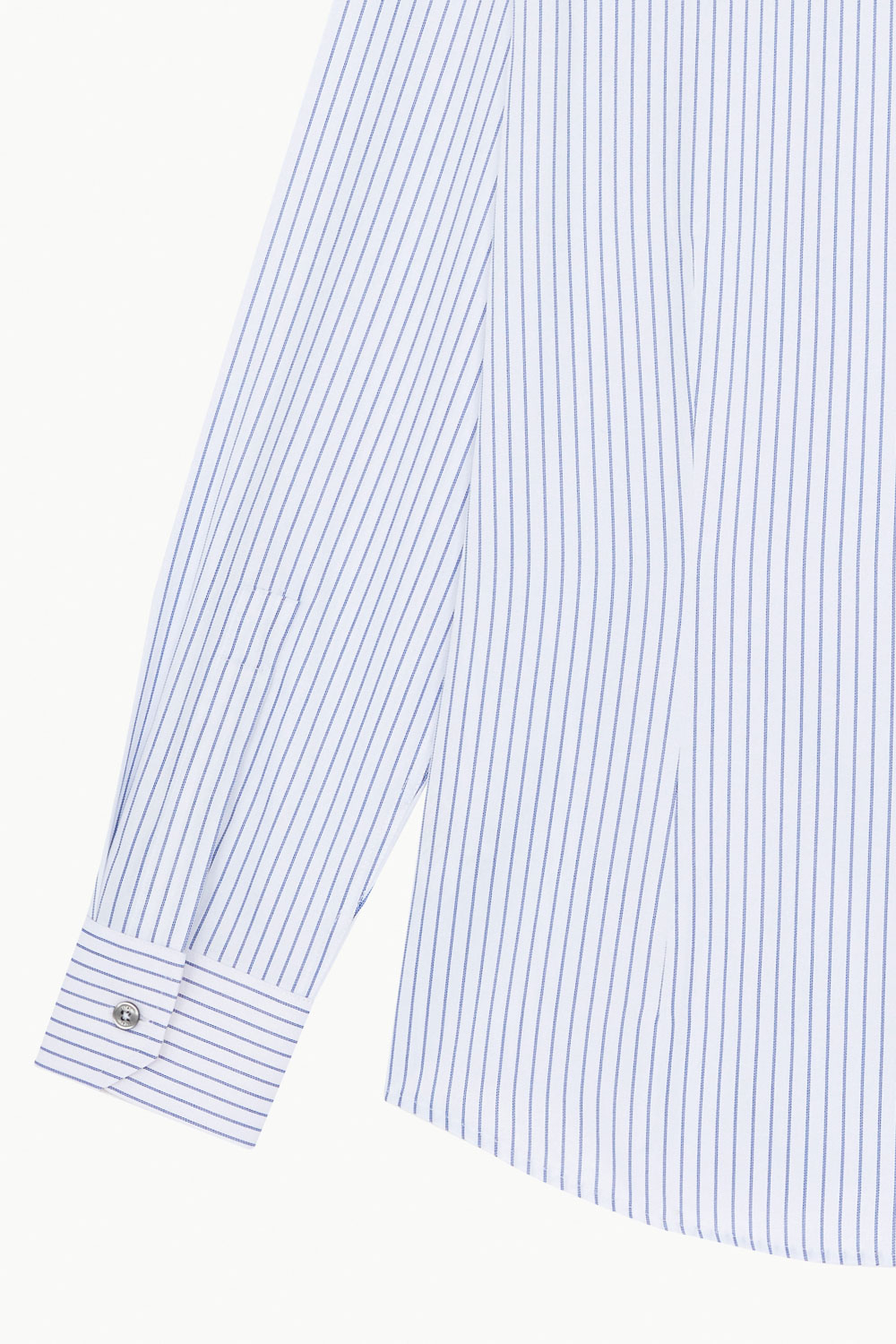 SST&C #Easycare  Blue and White Pinstripe Pattern Slim Fit Shirt | 0312211009  (Outlet)_9
