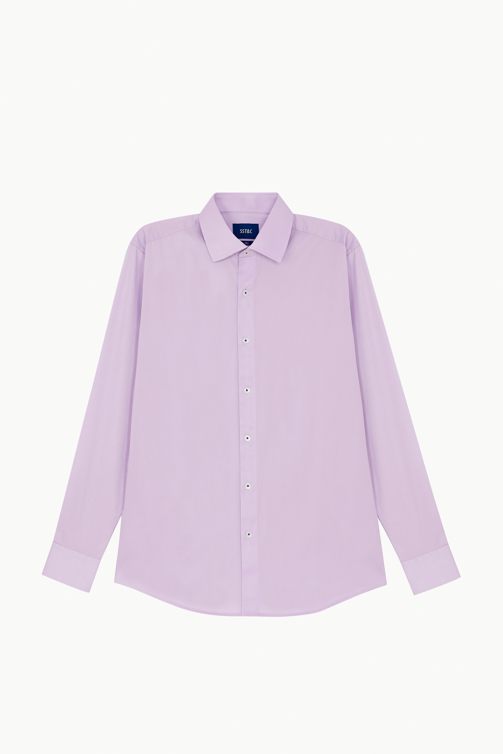 SST&C #Elastic Fit  Plain Purple Slim Fit Shirt | 0312211012  (Outlet)_7