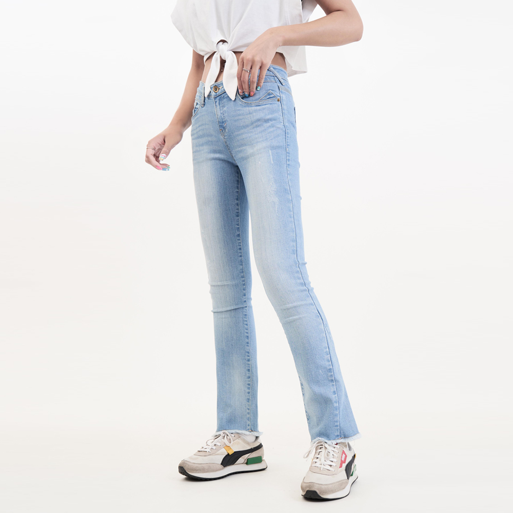5th STREET｜女裝｜流行小靴褲｜漂淺藍