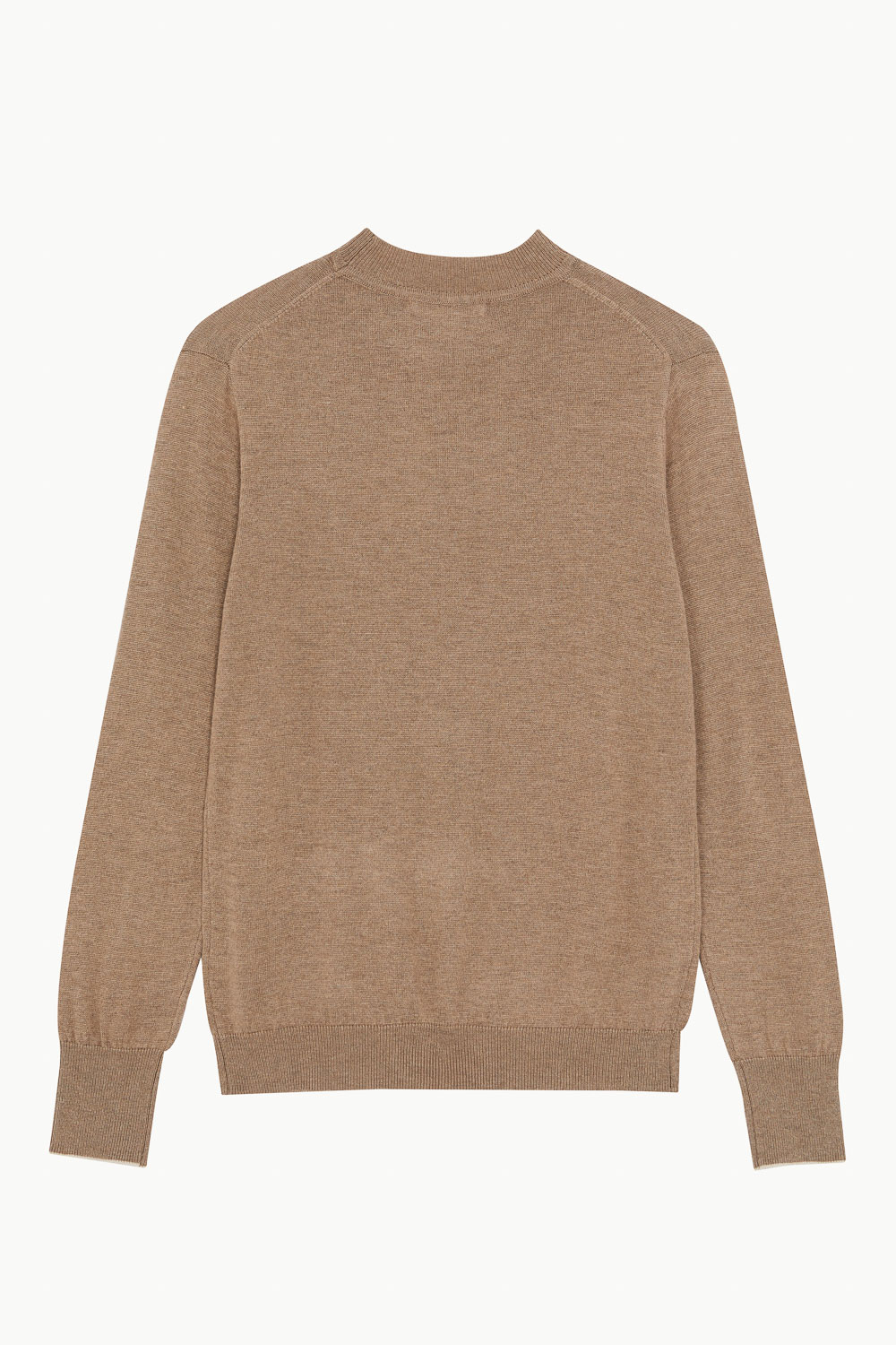 SST&C #Online Exclusive  Women'S Camel Design Half Turtleneck Sweater | 8662211001  (Outlet)_8