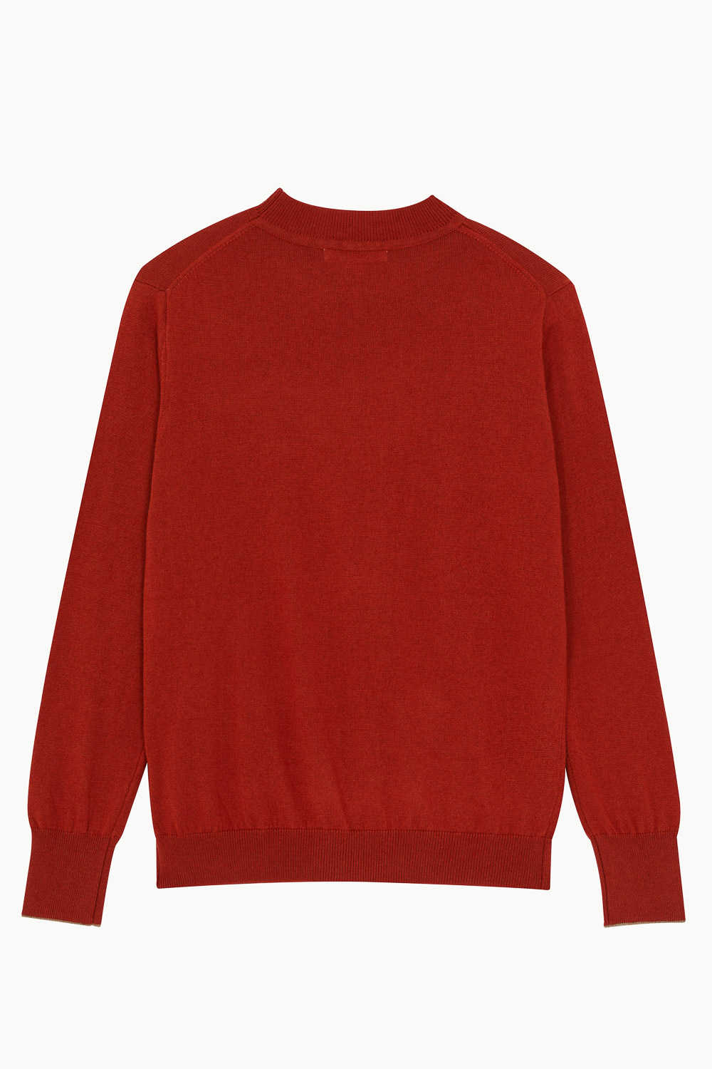 SST&C #Online Exclusive  Women’S Orange Red Design Half Turtleneck Sweater | 8662211003  (Outlet)_8