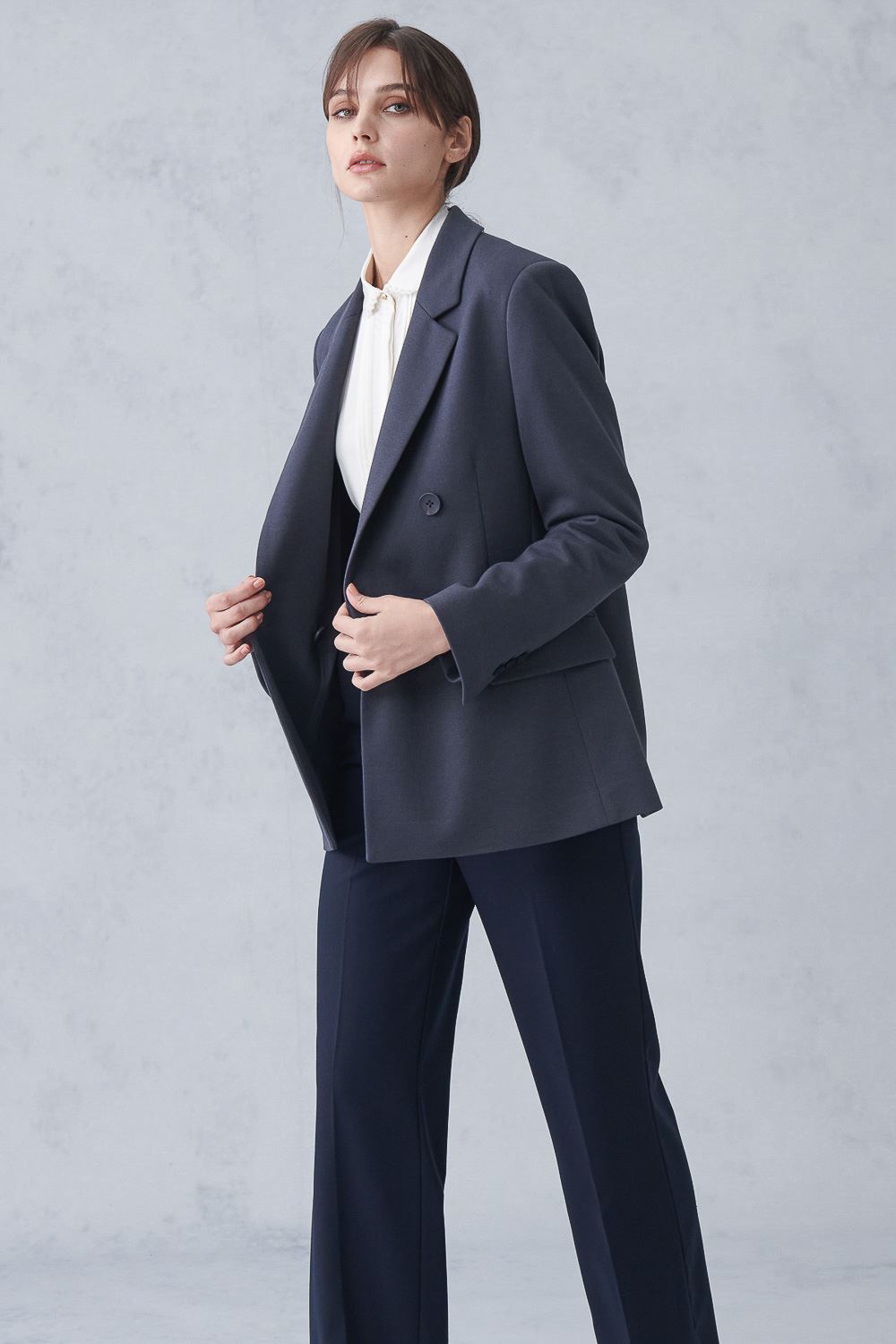 SST&C #網路獨賣款 岩灰翻領外套 | 8162211006 (outlet)_2