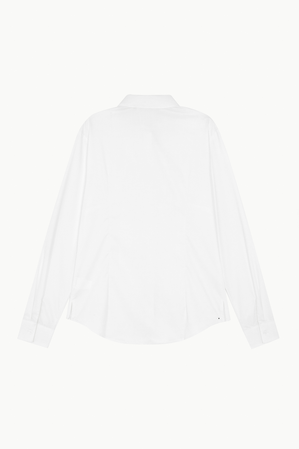 SST&C White Basic Slim Fit Shirt | 7562211001  (Outlet)_9
