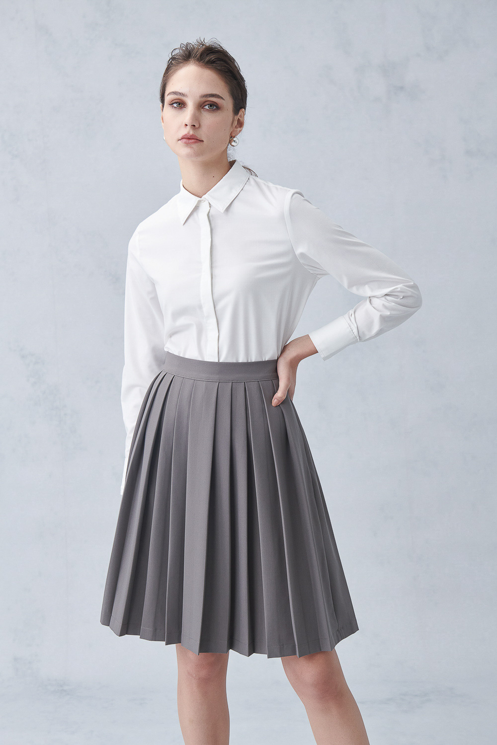 SST&C White Trim Shirt | 7562211004  (Outlet)_2