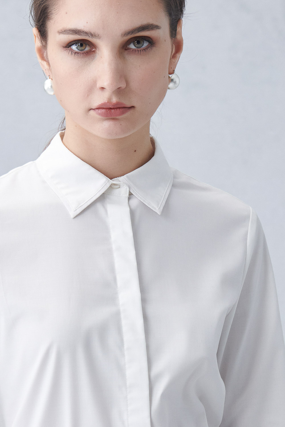 SST&C White Trim Shirt | 7562211004  (Outlet)_5