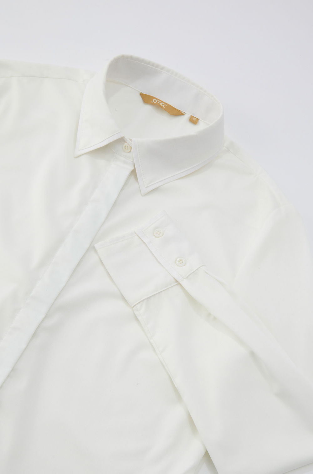 SST&C White Trim Shirt | 7562211004  (Outlet)_7