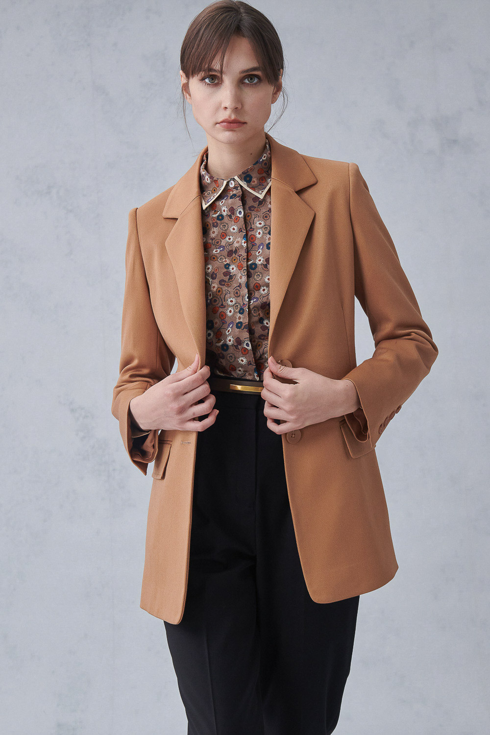 SST&C Daisy Print Trim Shirt | 7562211006  (Outlet)_3