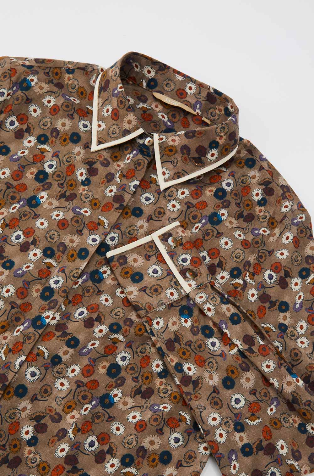 SST&C Daisy Print Trim Shirt | 7562211006  (Outlet)_7