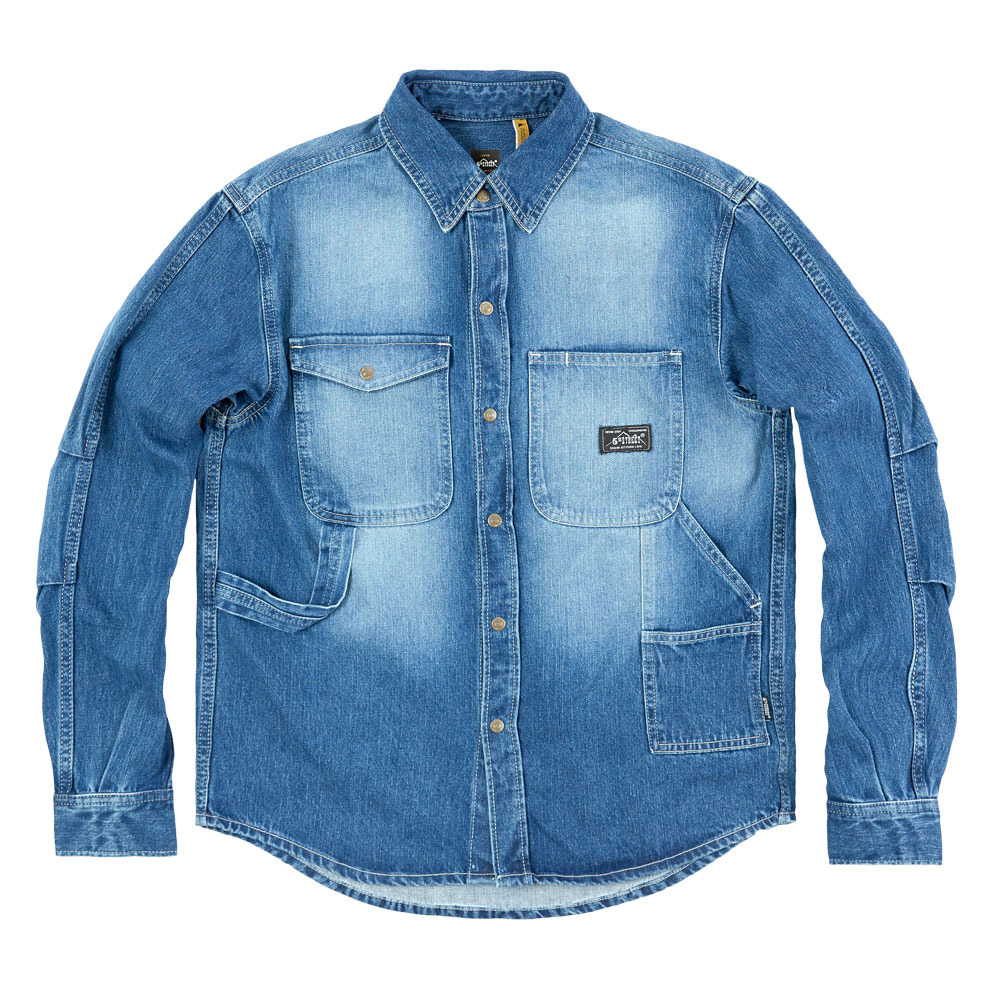 5th STREET｜中性｜牛仔襯衫外套｜中古藍