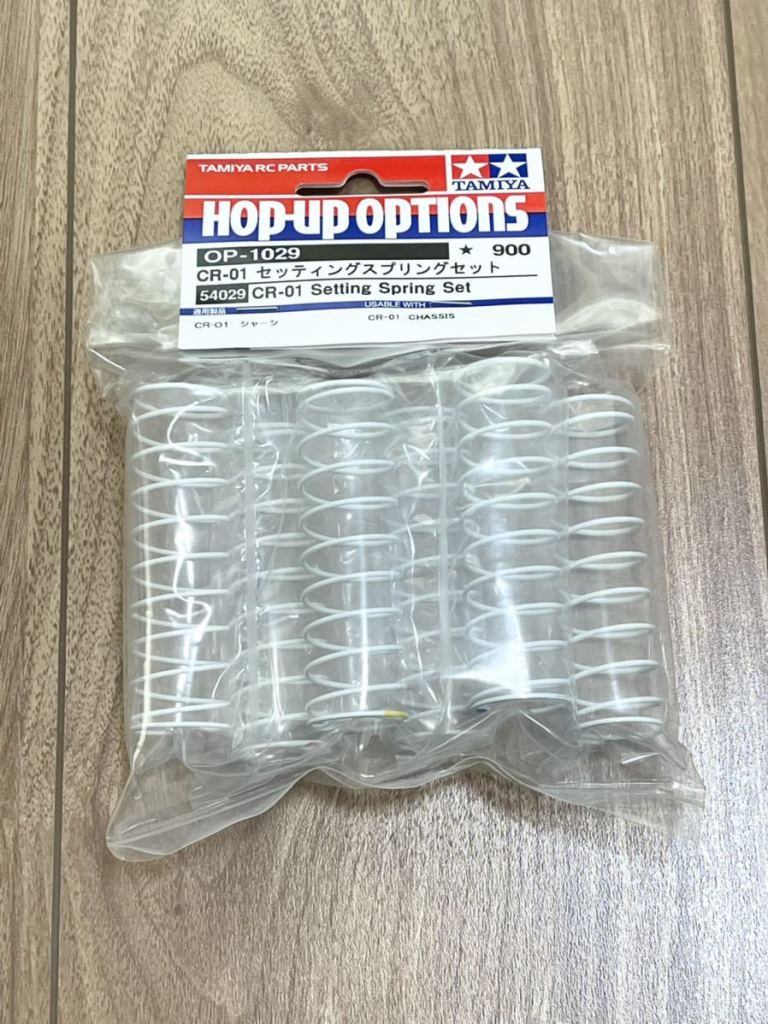 TAMIYA 田宮模型 54029 RC電動車 CR01用避震彈簧組_1
