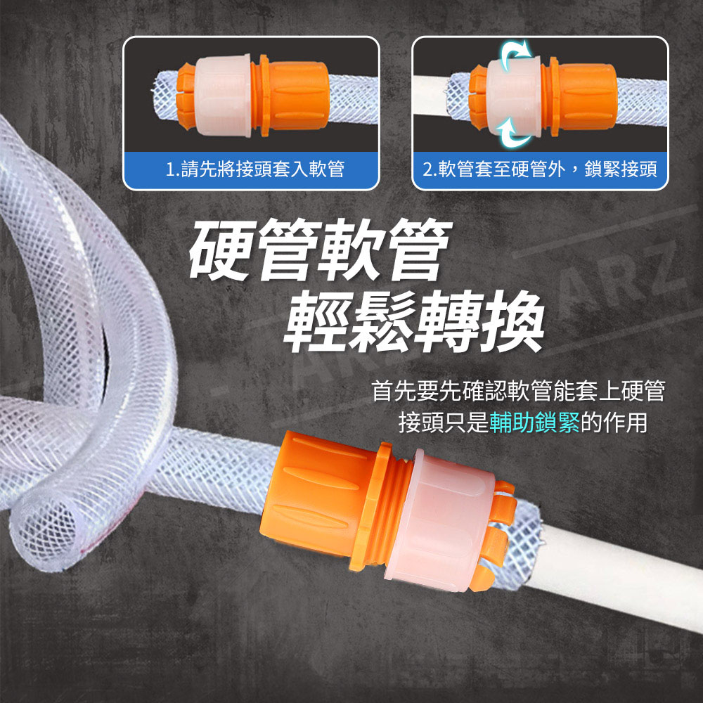 水龍頭接頭 水管外徑20~25mm 【D236】 固定水管 4分 6分 水龍頭快速轉接頭 水管轉接頭 水管對接 轉接環 水管接頭 水管固定器 水管延長接頭 水管束 水管轉換頭 五金用品_3