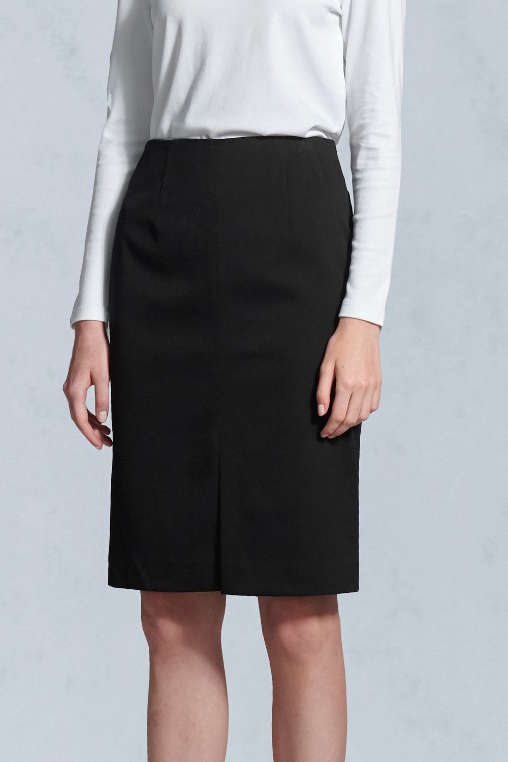 SST&C Black A-Line Skirt | 7462211002  (Outlet)_1